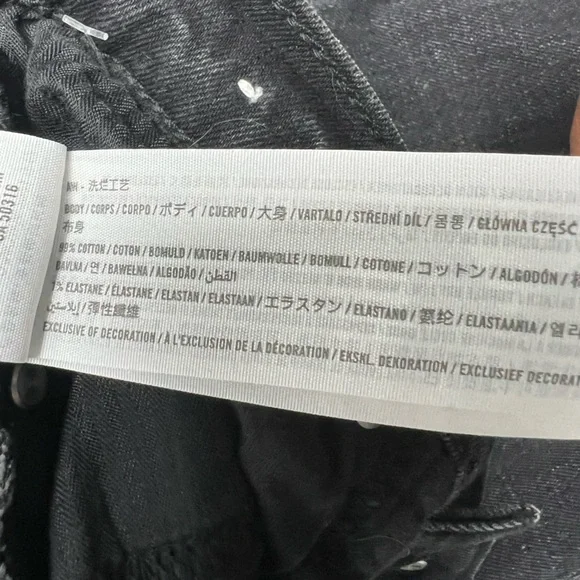 Abercrombie & Fitch Ultra High Rise The Ankle Straight Jeans Size 4L - Picture 5 of 12